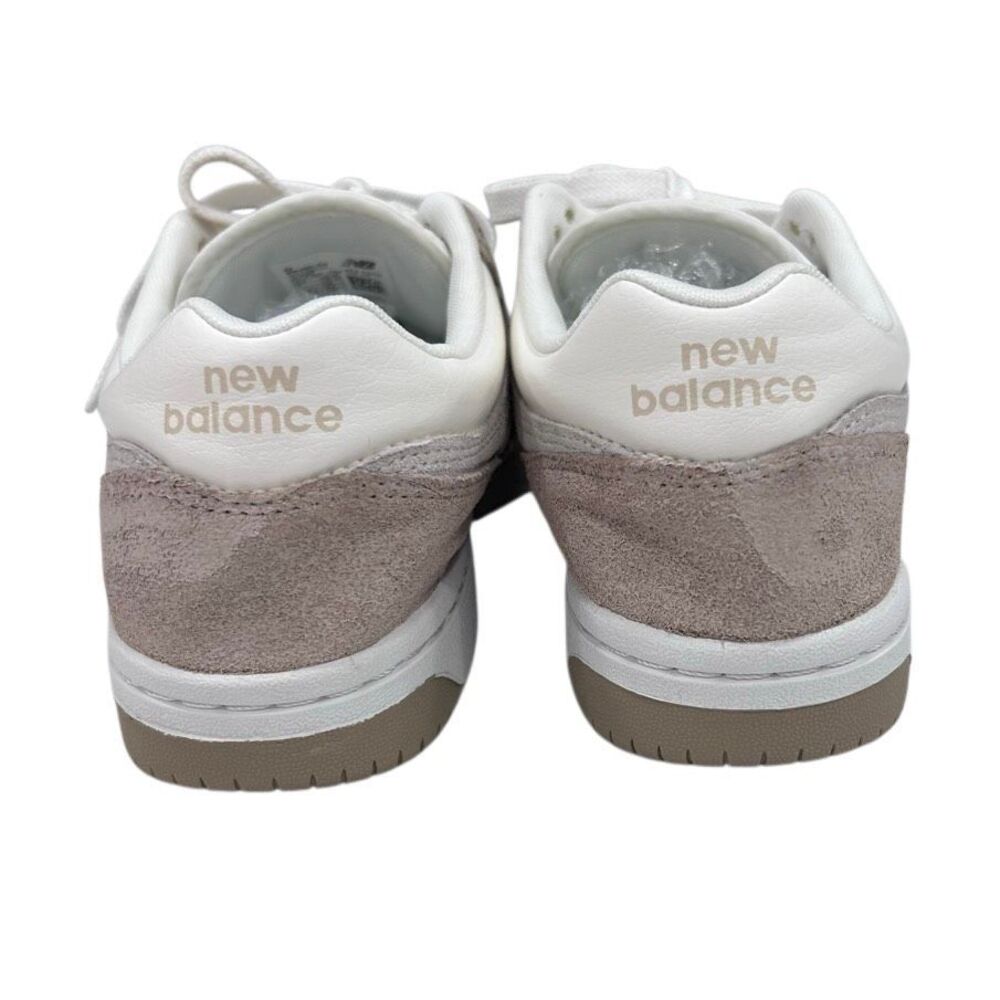 New Balance 480 Sneakers Unisex Sz W7/M5.5 Moonbeam Sea Salt Grey Layered Suede - Picture 4 of 10